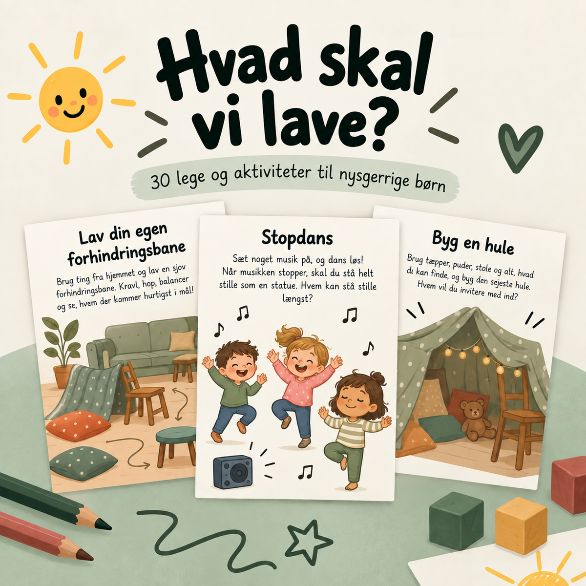 'Hvad skal vi lave?' - Aktivitetshæfte